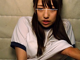 【ブルマ×真夜中ハメ撮り】体育倉庫で夜までオナニーして待っていた従順な変態ドM生徒を暗がりで主観ハメ撮りする！　サンプル画像09